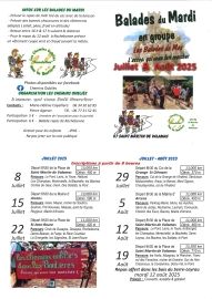 Affiche Balades du Mardi