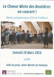 CHORALE DES BOUTIERES
