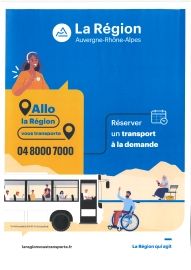 Affiche Région Transports à la demande