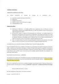 Avis mise en concurrence p2