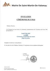 Cérémonie du 8 mai