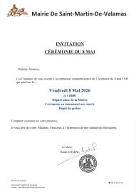 Cérémonie du 8 Mai 1945