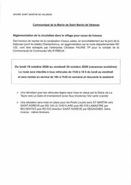 Communiqué de la Mairie